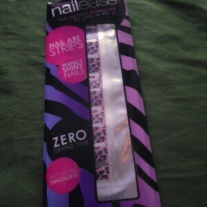 Nail Ease Pink Leopard Nail Strips FREE WITH PURCHASE